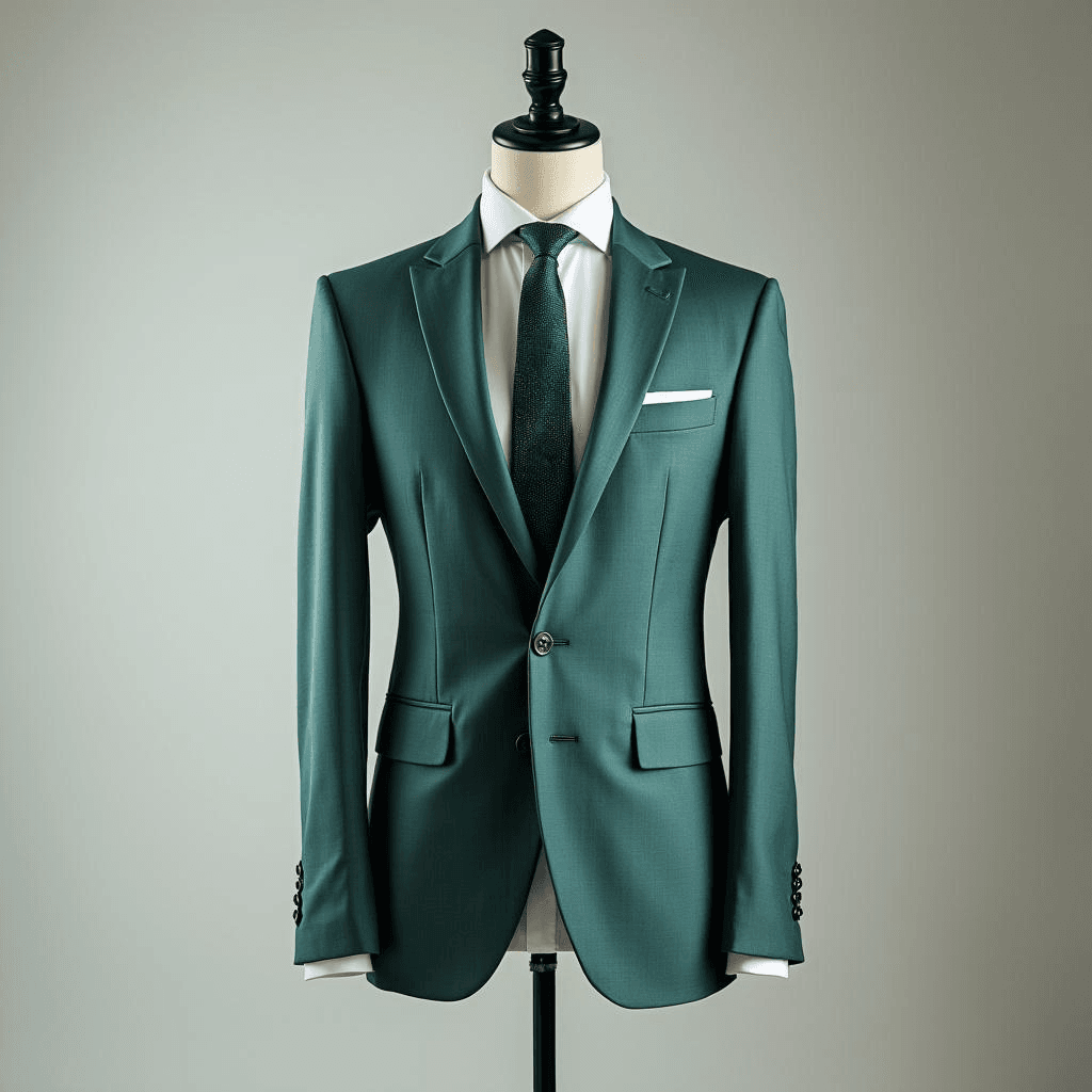 Men's Emerald Green Suit